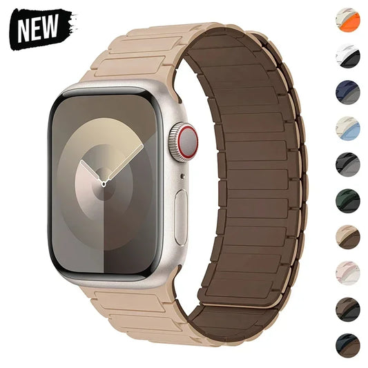 Magnetic Band for Apple Watch Ultra 2 49mm 45mm 44mm S10 46mm 42mm 40