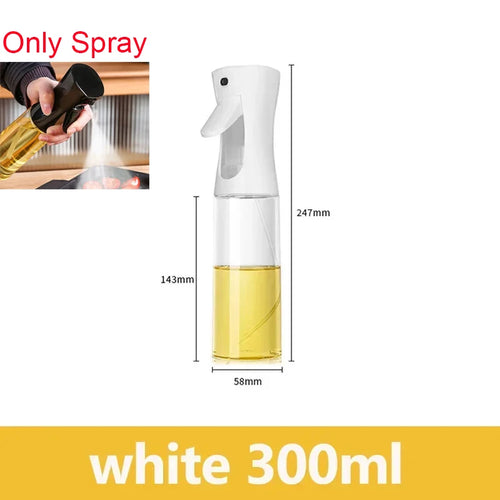 2in1 500ml Plastic Spray Oil Sprayer Bottle Spray Oil Dispenser Oil