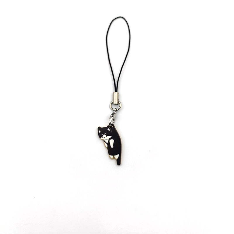 Diy Sweet Cute Kitty Pendant Mobile Phone Ornaments