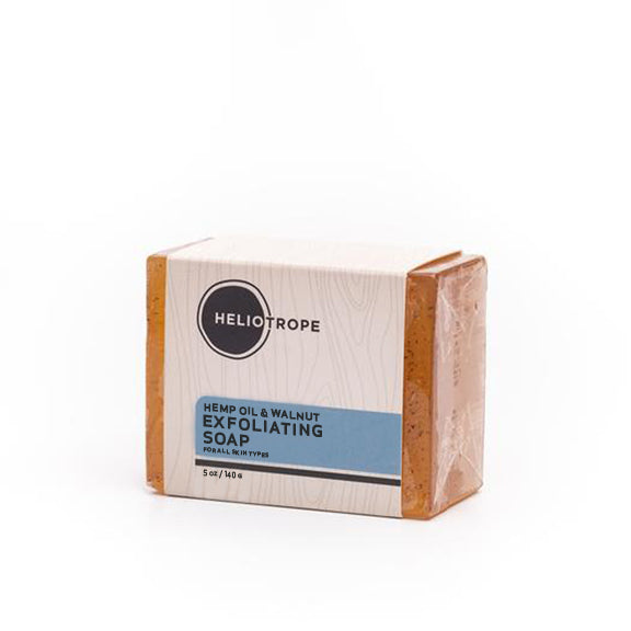 Hemp Oil & Walnut Exfoliating Soap